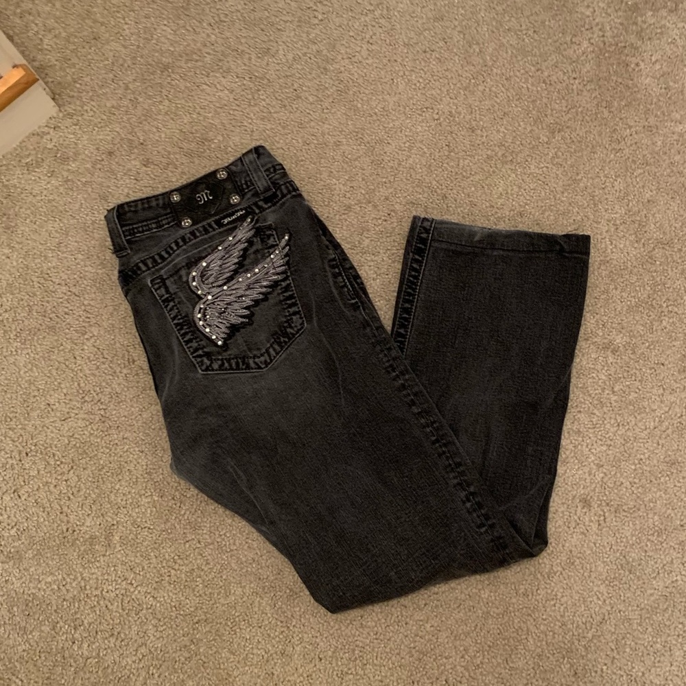 Miss me black pants